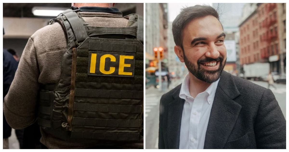 নবনির্বাচিত মেয়র জোরান মামদানি সম্পর্কে প্রশ্ন করছে আইস। ছবি: ফিন্যান্সিয়াল টাইমস